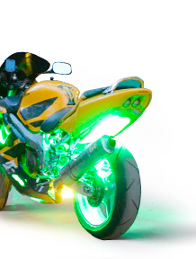Светодиодная подсветка мотоцикла